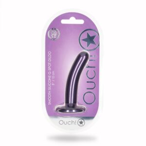 Dildo analne Smooth Silicone G-Spot Dildo - 5'' / 12 cm