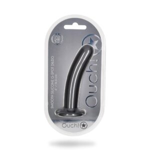 Dildo analne Smooth Silicone G-Spot Dildo - 6'' / 14,5 cm