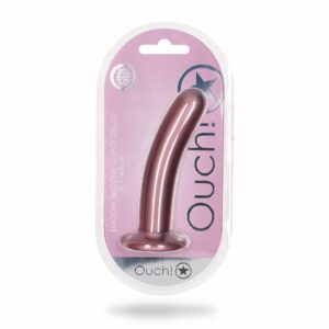 Dildo analne Smooth Silicone G-Spot Dildo - 6'' / 14,5 cm