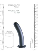 Dildo analne Smooth Silicone G-Spot Dildo - 7'' / 17 cm