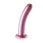 Dildo analne Smooth Silicone G-Spot Dildo - 7'' / 17 cm