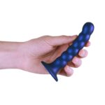 Dildo analne Beaded Silicone G-Spot Dildo - 5'' / 13 cm