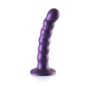 Dildo analne Beaded Silicone G-Spot Dildo - 5'' / 13 cm