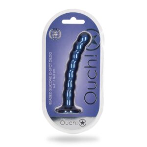 Dildo analne Beaded Silicone G-Spot Dildo - 6,5'' / 16,5 cm