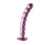 Dildo analne Beaded G-Spot Dildo - 8'' / 20,5 cm - Rose Gold