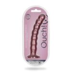 Dildo analne Beaded G-Spot Dildo - 8'' / 20,5 cm - Rose Gold