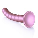 Dildo analne Beaded G-Spot Dildo - 8'' / 20,5 cm - Rose Gold