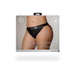 Wibrujące majtki  STRAP-ON z otwartym tyłem  - XL/XXL