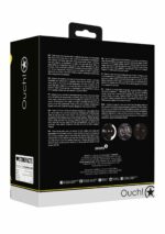 Maska z opaską na oczy i oddychającym kneblem kulkowym