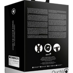 Over the Door Bondage Cross - Black