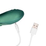 Wibrujący Masażer Prostaty with Remote Control - Metallic Green