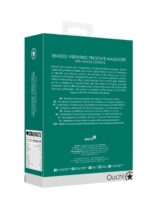 Wibrujący Masażer Prostaty with Remote Control - Metallic Green