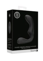 Wibrujący Masażer Prostaty  with Remote Control - Black