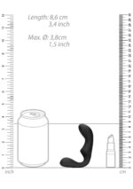 Wibrujący Masażer Prostaty  with Remote Control - Black