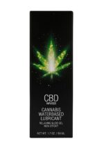 CBD Cannabis Waterbased Lubricant - 50 ml