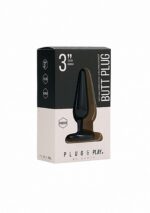 Plug analny Butt Plug - Basic - 3 Inch - Black