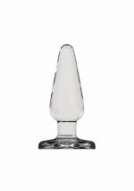 Szklany plug analny - Basic - 3 Inch - Glass