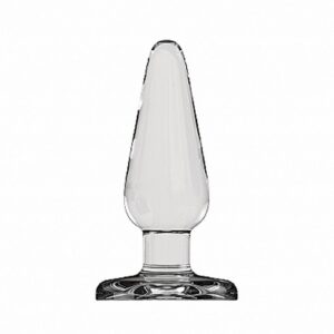 Szklany plug analny - Basic - 3 Inch - Glass