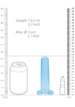 Non Realistic  Dildo analne  with Suction Cup - 5,3""""/ 13,5 cm