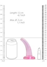 Non Realistic Dildo analne with Suction Cup - 4,5""""/ 11,5 cm