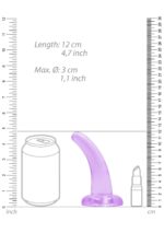 Non Realistic Dildo analne  with Suction Cup - 4,5""""/ 11,5 cm
