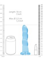 Non Realistic Dildo analne  with Suction Cup - 7""""/ 17 cm