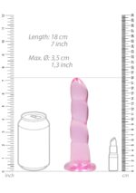 Non Realistic Dildo analne with Suction Cup - 7""""/ 17 cm