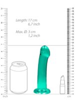 Non Realistic Dildo analne  with Suction Cup - 6,7""""/ 17 cm