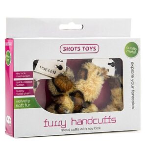 Kajdanki Furry Handcuffs - Cheetah