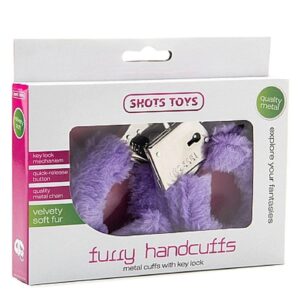 Kajdanki Furry Handcuffs - Purple