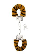 Kajdanki Furry Handcuffs - Tiger