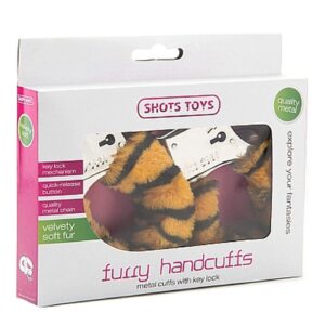 Kajdanki Furry Handcuffs - Tiger
