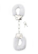Kajdanki Furry Handcuffs - White
