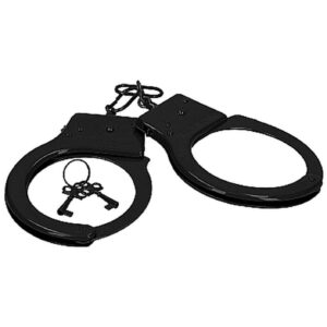 Kajdanki Metal Handcuffs - Black