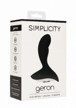 GERON Anal vibrator - Black