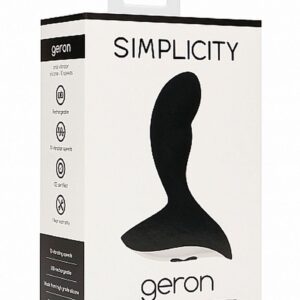 GERON Anal vibrator - Black