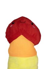 Pluszowy tęczowy penis 100 cm