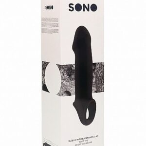 Nakładka na penisa No.17 - Dong Extension - Black