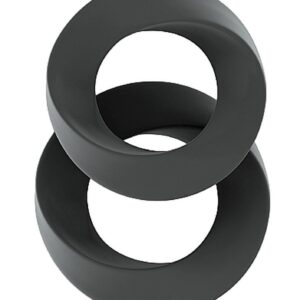 Pierścienie na penisa No.24 - Cockring Set - Grey
