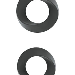 Pierścienie na penisa No.24 - Cockring Set - Grey