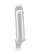 Nakładka na penisa No.31 - Stretchy Penis Extension - Translucent