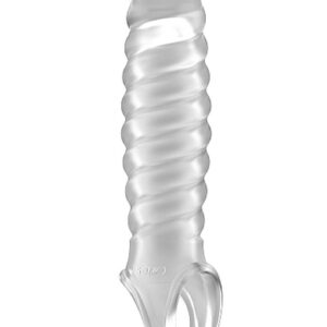 Nakładka na penisa No.32 - Stretchy Penis Extension - Translucent