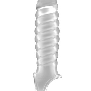 Nakładka na penisa No.32 - Stretchy Penis Extension - Translucent