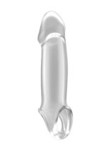 Nakładka na penisa No.33 - Stretchy Penis Extension - Translucent