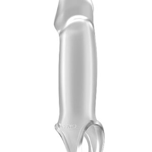 Nakładka na penisa No.33 - Stretchy Penis Extension - Translucent