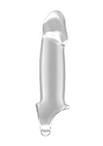 Nakładka na penisa No.33 - Stretchy Penis Extension - Translucent