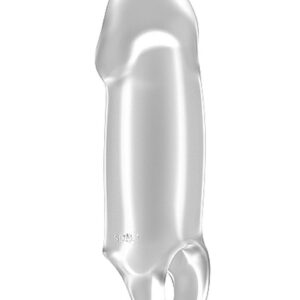Nakładka na penisa No.37 - Stretchy Thick Penis Extension - Translucent