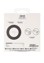 Pierścień na penisa No.39 - Cockring - Black