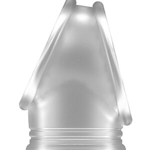 Pierścień na penisa z paskiem na jądra No.48 - Cockring with Ball Strap - Translucent