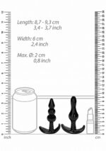 Zestaw 4 Zatyczek Analnych SONO – Ekskluzywna Kolekcja dla Miłośników Nowych Doświadczeń